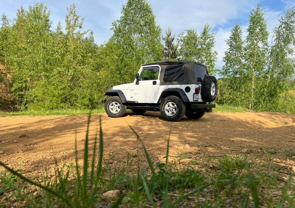 Jeep Wrangler cena 58900 przebieg: 74700, rok produkcji 2005 z Dąbrowa Tarnowska małe 352